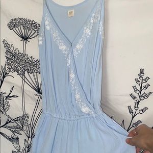 Light blue romper